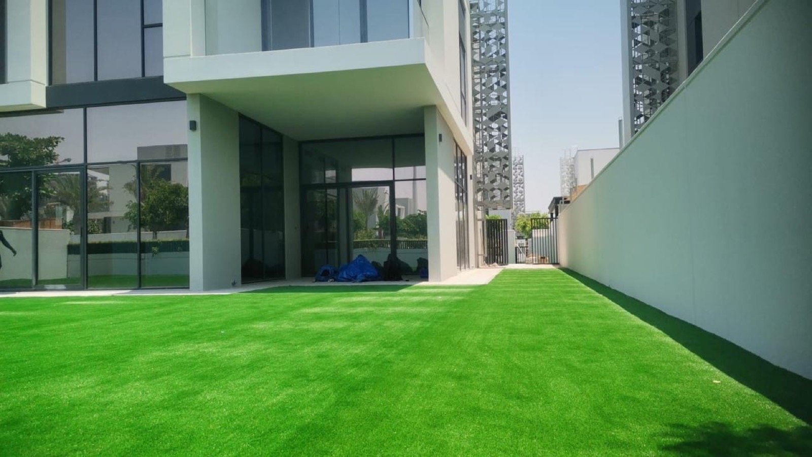 Transformed garden space